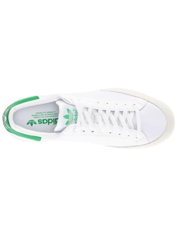 adidas Leder-Sneakers "Rod Laver" in Weiß/ Grün