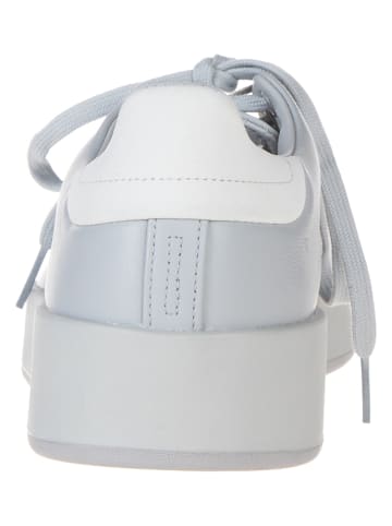 adidas Skórzane sneakersy "Stan Smith Relasted" w kolorze błękitnym