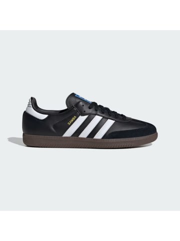 adidas Skórzane sneakersy "Samba OG" w kolorze czarno-białym