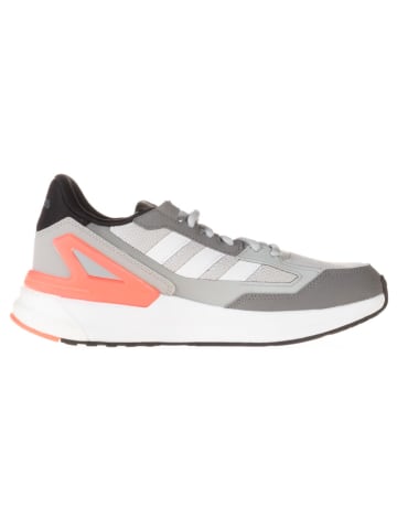 adidas Buty "Nebzed Super Boost" w kolorze szaro-pomarańczowym do biegania