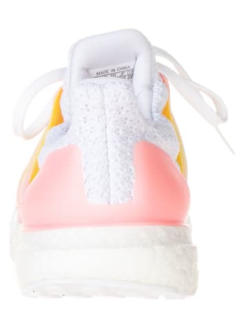 adidas Laufschuhe "Ultraboost 5.0 DNA" in Gelb/ Rosa/ Weiß