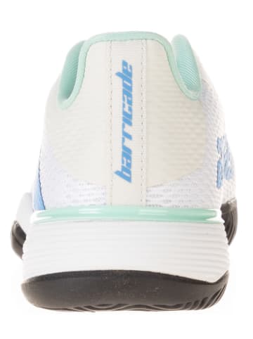 adidas Buty sportowe "Barricade" w kolorze biało-błękitnym