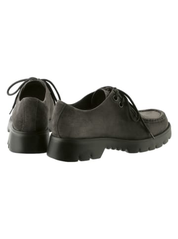 Högl Leder-Schnürschuhe in Grau