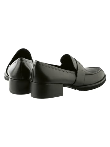 Högl Leren mocassins zwart