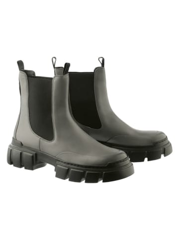 Högl Leren chelseaboots grijs