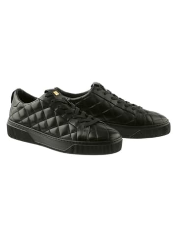 Högl Leder-Sneakers in Schwarz