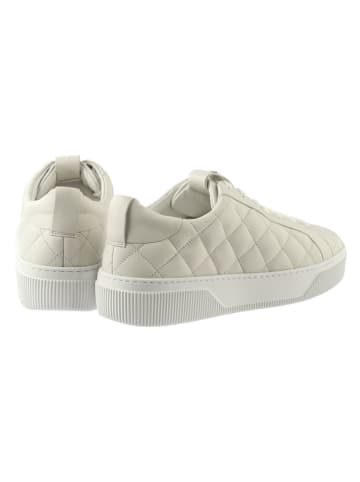 Högl Leder-Sneakers in Creme
