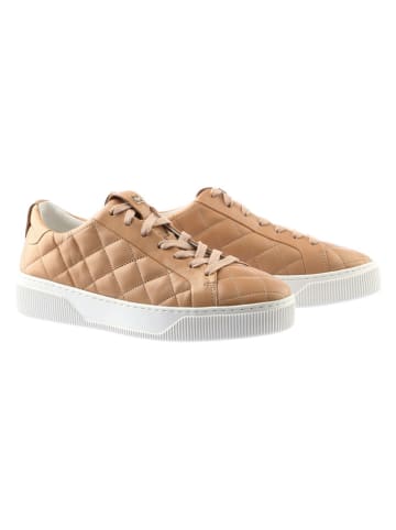 Högl Skórzane sneakersy w kolorze jasnobrązowym