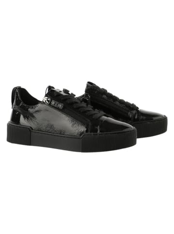 Högl Leder-Sneakers in Schwarz