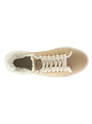 Högl Skórzane sneakersy w kolorze jasnobrązowym