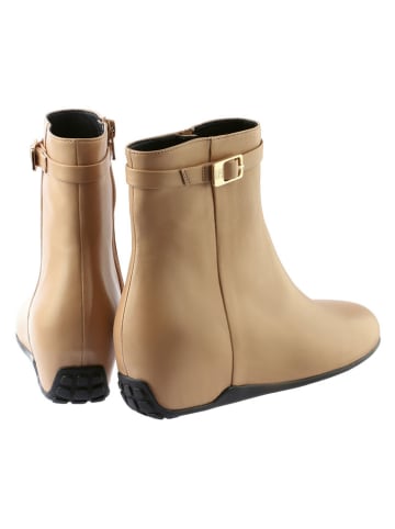 Högl Leder-Keilboots in Hellbraun