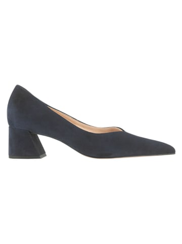 Högl Leren pumps donkerblauw