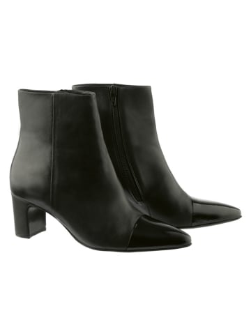 Högl Leren enkellaarzen zwart