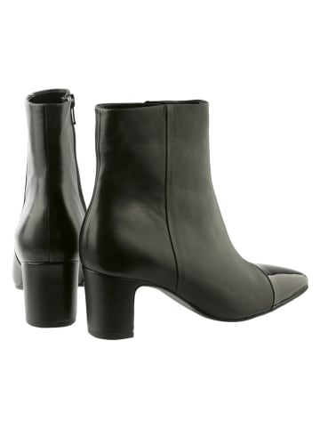 Högl Leren enkellaarzen zwart