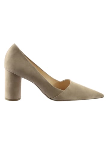 Högl Leren pumps beige/bruin