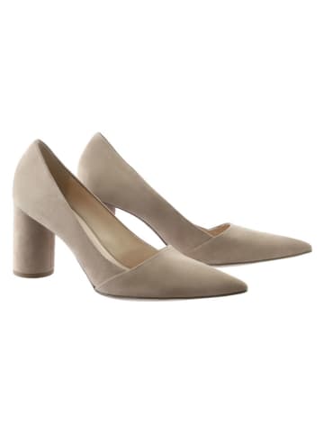 Högl Leren pumps beige/bruin