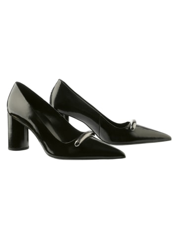 Högl Skórzane czółenka w kolorze czarnym