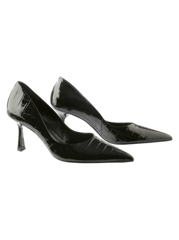 Högl Leder-Pumps in Schwarz