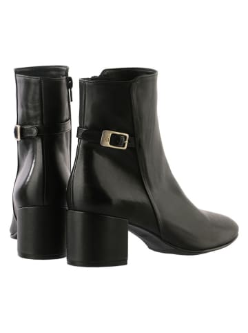 Högl Leder-Stiefeletten in Schwarz