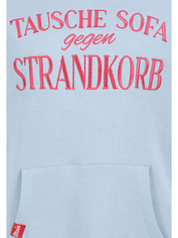 Eight2Nine Hoodie in Hellblau