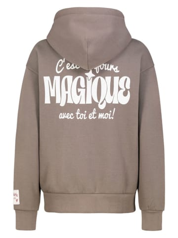 Eight2Nine Bluza w kolorze szarobrązowym