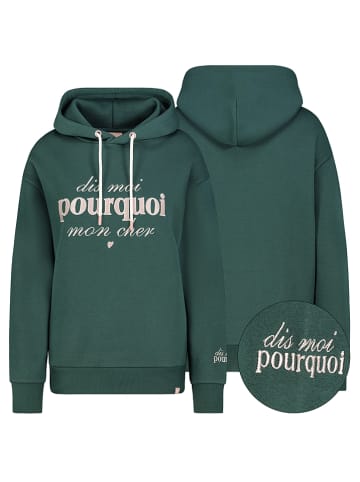 Eight2Nine Hoodie in Dunkelgrün