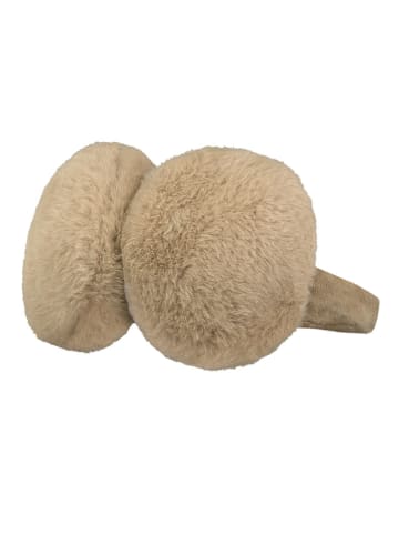 Eight2Nine Pluszowe nauszniki w kolorze beżowym