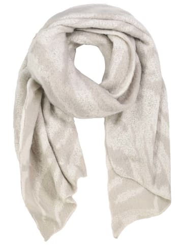 Eight2Nine Schal in Beige/ Weiß