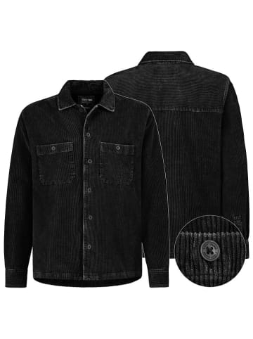 Eight2Nine Cordhemd in Anthrazit