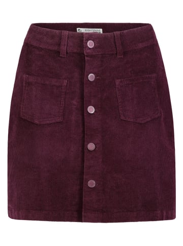 Eight2Nine Spódnica sztruksowa w kolorze bordowym