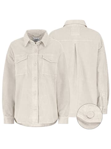 Eight2Nine Cordhemd in Creme