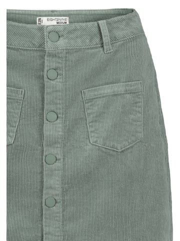 Eight2Nine Spódnica sztruksowa w kolorze zielonym