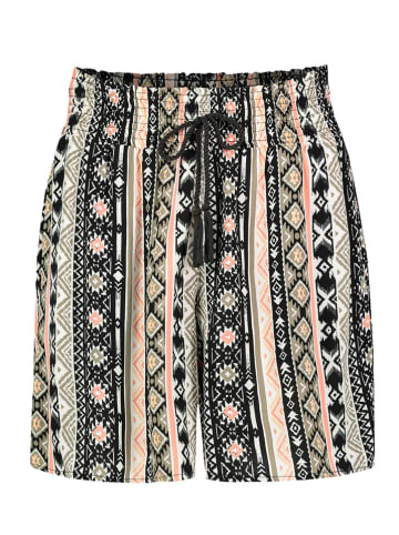 Eight2Nine Szorty w kolorze oliwkowym ze wzorem