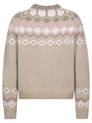 Eight2Nine Sweter w kolorze beżowo-kremowym