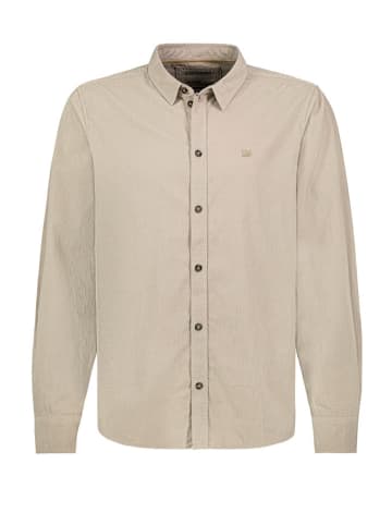 Eight2Nine Cordhemd in Sand