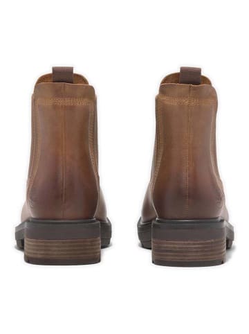 Timberland Leder-Chelsea-Boots "Brimfield" in Braun