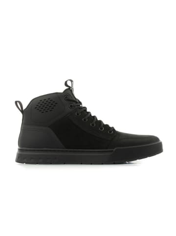 Timberland Leder-Sneakers "Maple Grove Mid" in Schwarz