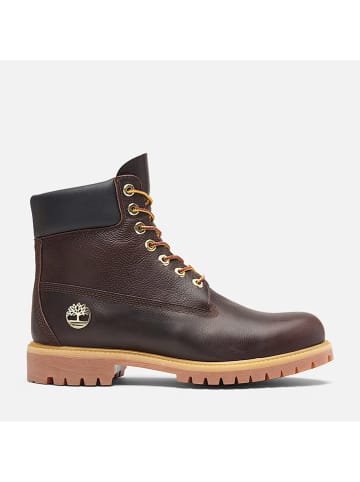 Timberland Leder-Boots "Premium 6" in Braun