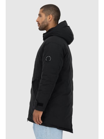 alife and kickin Parka zimowa "Noel" w kolorze czarnym