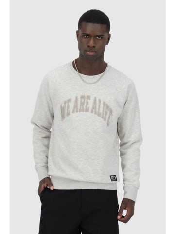 alife and kickin Sweatshirt "Levin" in Grau