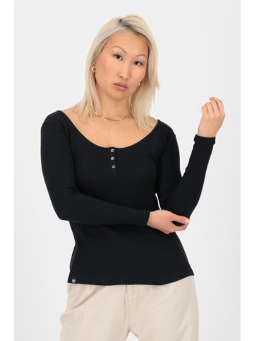 alife and kickin Longsleeve "Marti" in Schwarz