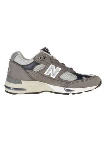 New Balance Leder-Sneakers "W991GNS" in Grau