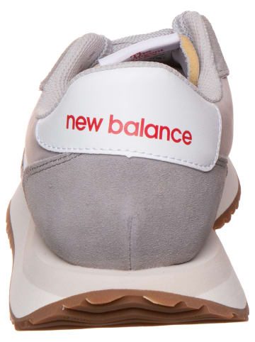 New Balance Leder-Sneakers "237" in Grau/ Beige