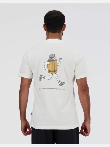 New Balance Shirt "Barrel Runner" wit
