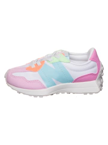 New Balance Sneakersy "327" w kolorze białym ze wzorem