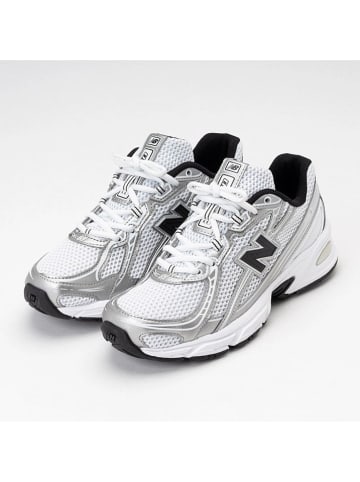 New Balance Sneakersy "740" w kolorze srebrno-biało-czarnym