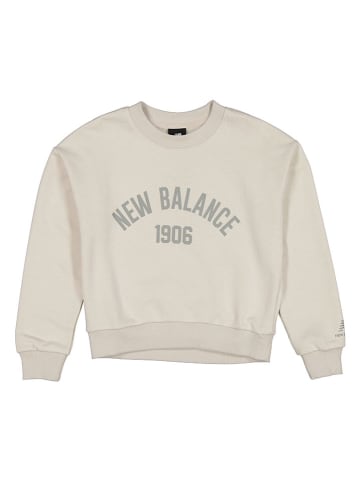 New Balance Sweatshirt "Essentials" in Beige