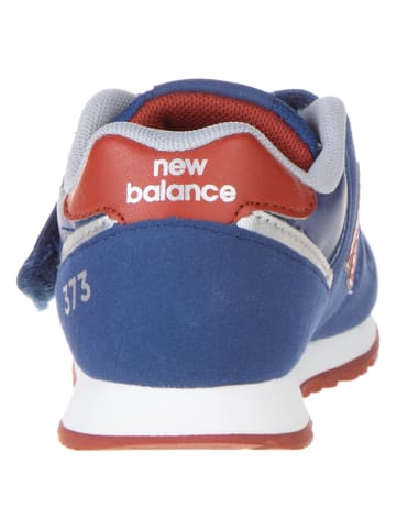 New Balance Sneakers "373" in Dunkelblau/ Rot