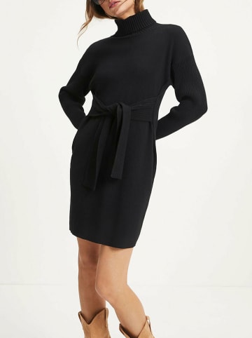 Milan Kiss Strickkleid in Schwarz