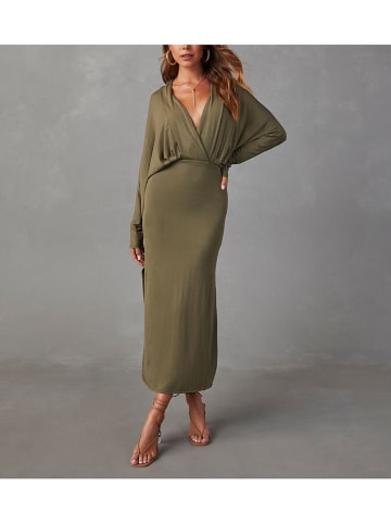 Milan Kiss Sukienka w kolorze khaki